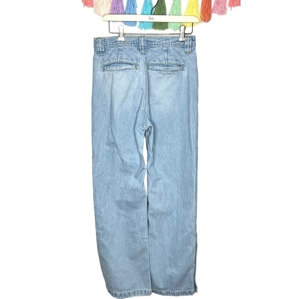 KanCan Estilo 100% Cotton Straight Leg High Rise Lightwash Denim Jeans Size 27 - Picture 3 of 16